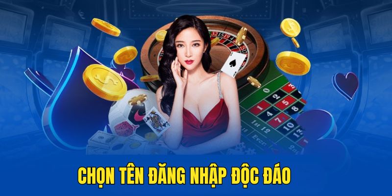 Ưu tiên đặt tên đăng nhập độc đáo và dễ nhớ